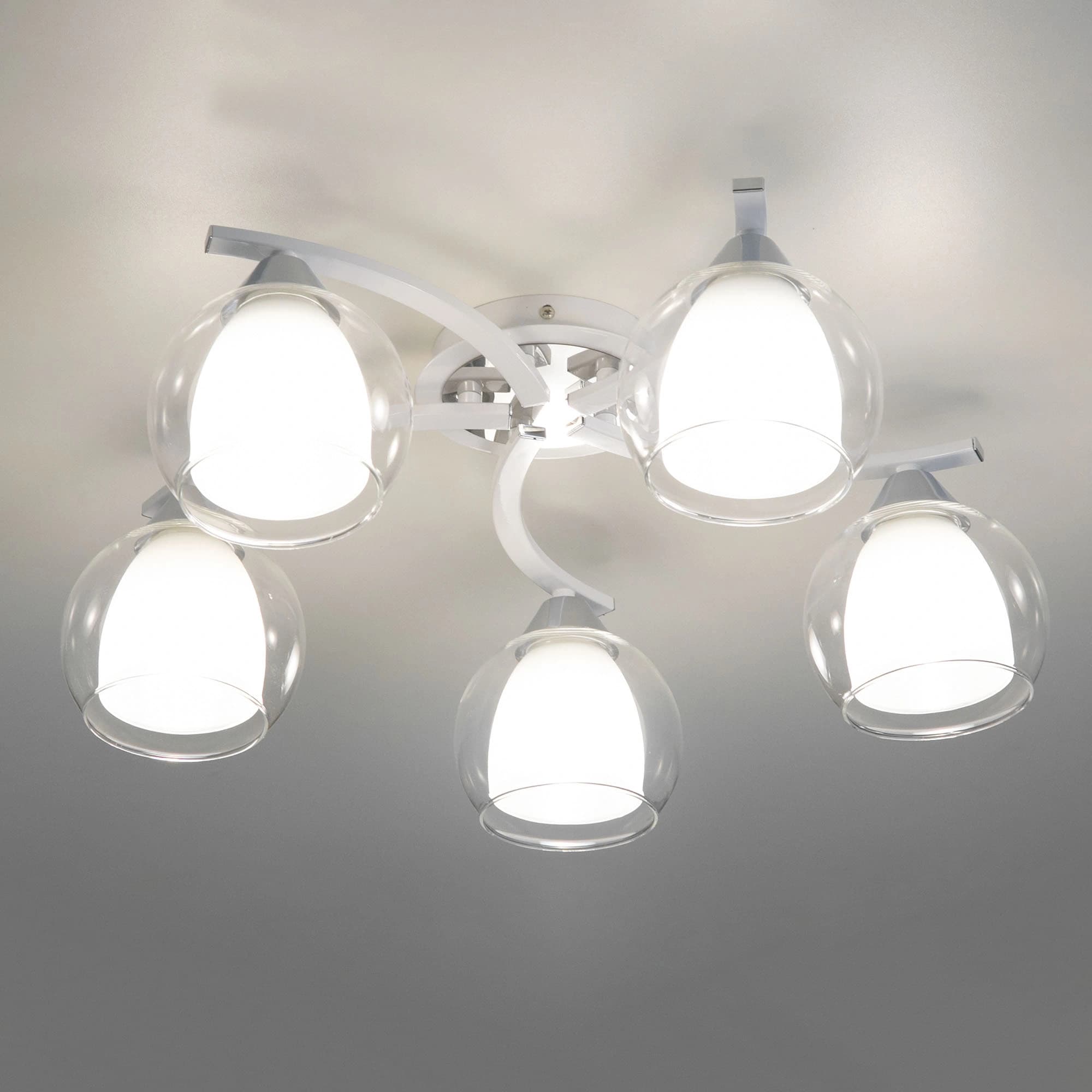 Citilux CL152150 Кристи Белый+Хром Люстра — миниатюра 3