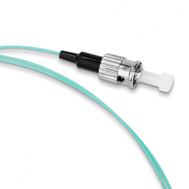 Hyperline FPT-B9-503-FC/PR-1M-LSZH-AQ Пигтейл волоконно-оптический MM 50/125 (OM3), FC, 1 м, LSZH 37988