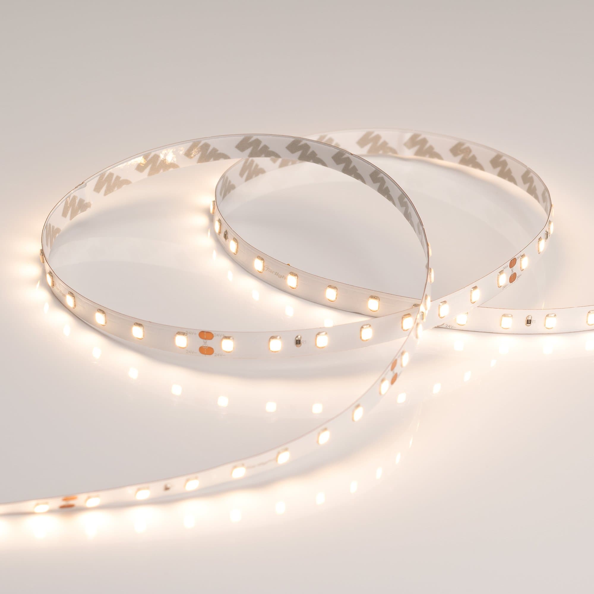 Arlight Светодиодная лента RT 2-5000-50m 24V Warm2700 (2835, 80 LED/m, LUX) (6 Вт/м, IP20) 024526 — миниатюра 4