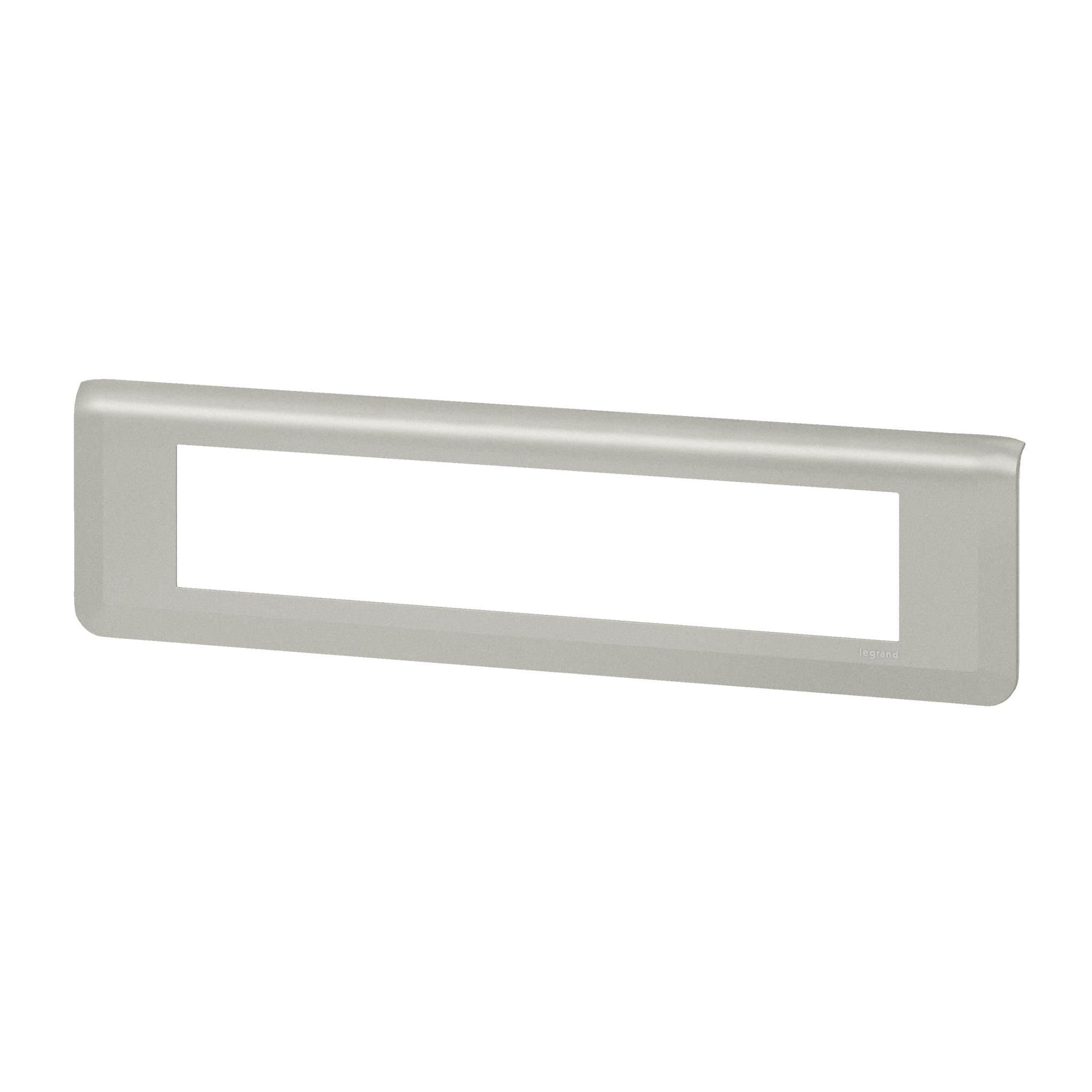 Legrand Mosaiс Рамка - Программа Mosaic - 10 модулей - алюминий 079310L — миниатюра 2