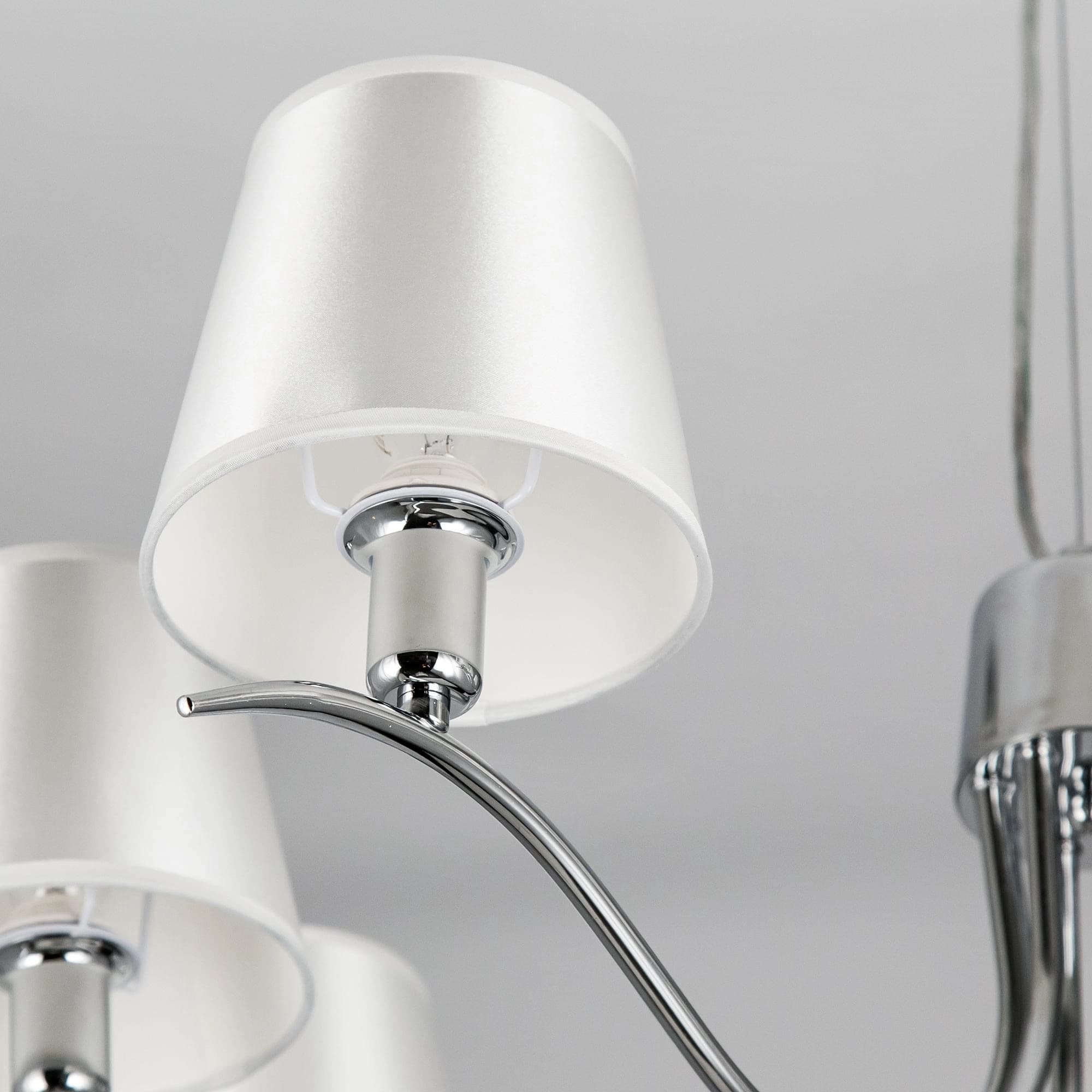 Citilux CL439181 Эмма Хром+Белый Светильник Люстра — миниатюра 9