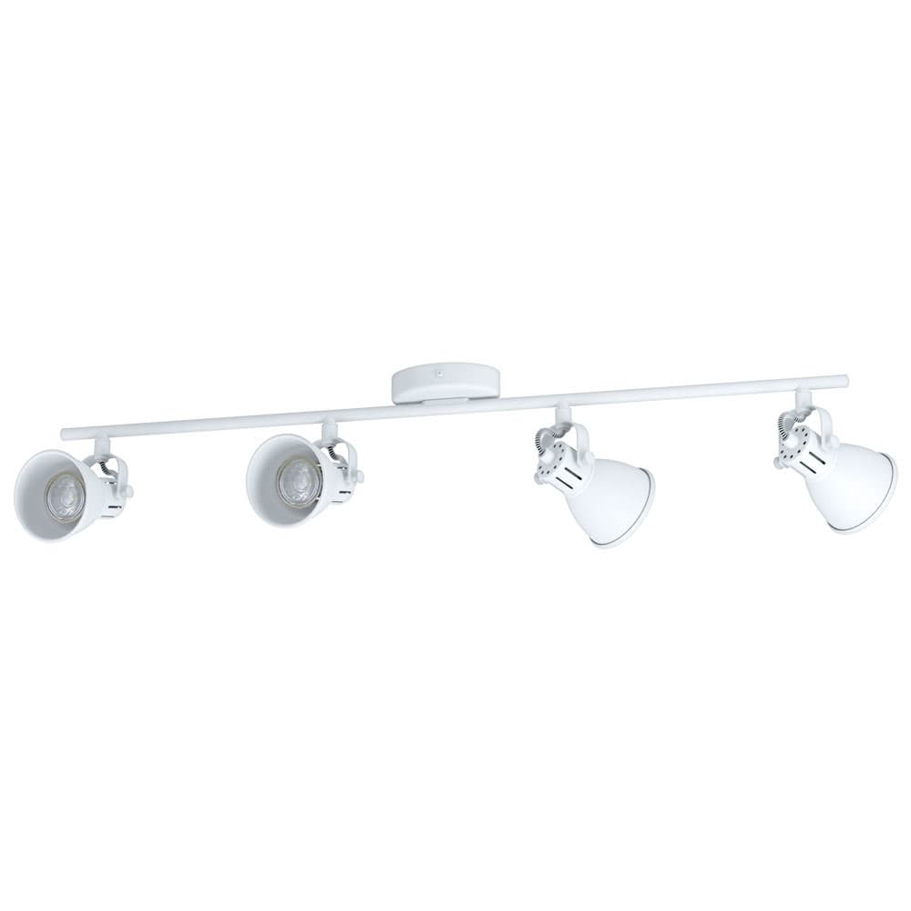Eglo 98396 Светодный cпот SERAS 1, 4х3,3W(GU10), L770, B65, сталь, белый