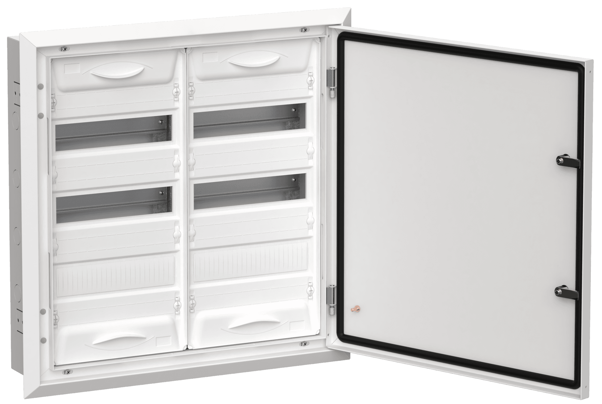 TITAN 5 Корпус мет. ЩРв-72 (2х36) 630х625х130 IP31 бел IEK