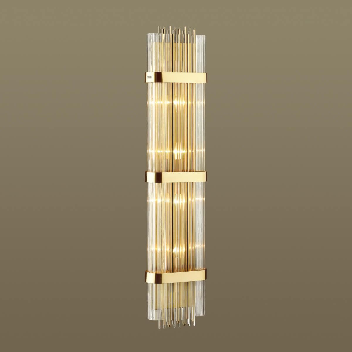 Odeon Light 4853/6W HALL ODL_EX21 золото/стекло Настенный светильник E14 6*40W высота 1170см EMPIRE — миниатюра 5