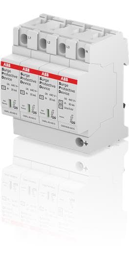 ABB OVR Ограничитель перенапряжения T2 3P 40 275 P ( тип 2 ) 2CTB803873R2400