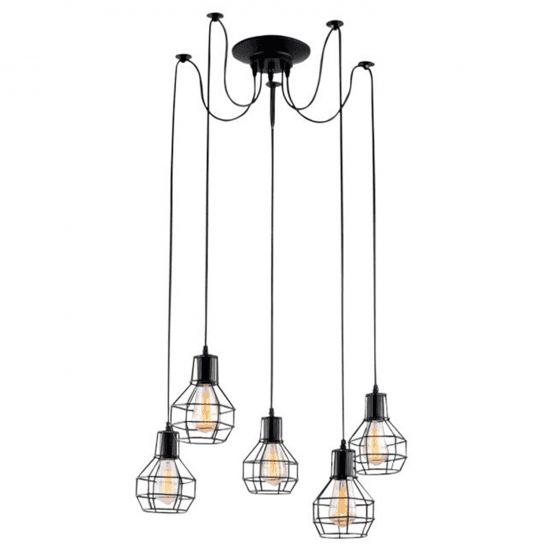 Arte Lamp SPIDER Подвесы A1109SP-5BK
