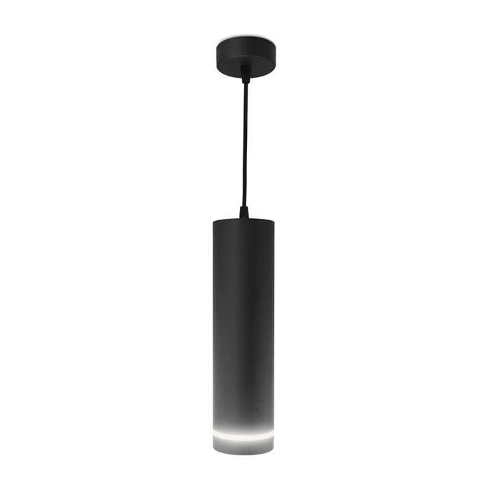 Ambrella Подвесной светодиодный светильник TN290 SBK черный песок LED 4200K 9W D80*290 — миниатюра 1