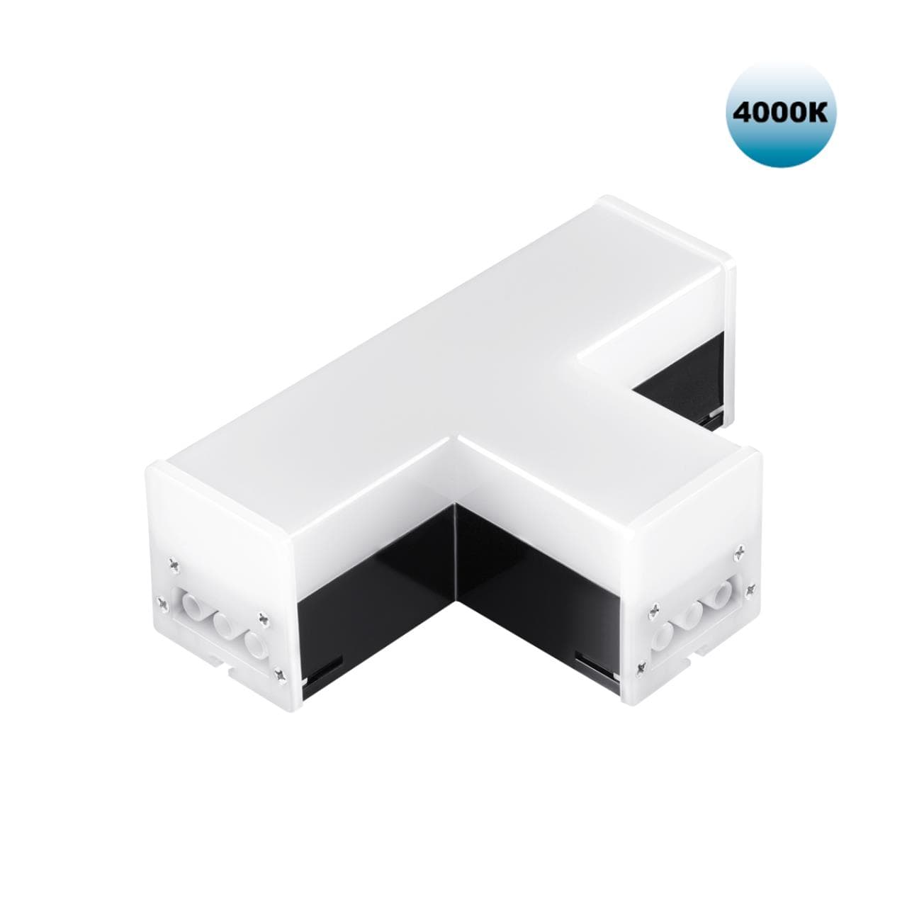 Novotech 359115 OVER NT23 000 черный Светильник-соединитель "Т"- образный IP20 LED 10W 4000K 100-265V 900Лм BITS