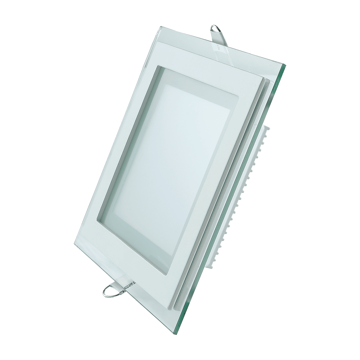 Gauss Светильник Glass кв 12W 900lm 3000K 220-240V IP20 монт Ø118х118 160*160*30 с дек стек LED 948111112 — миниатюра 3