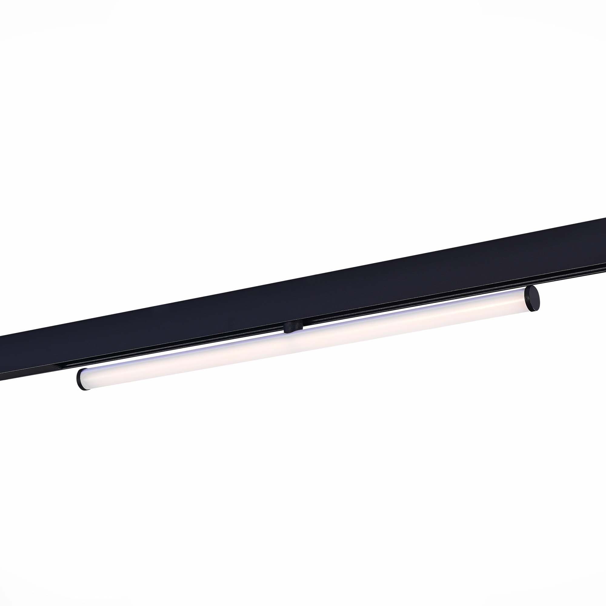 ST LUCE ST803.446.10 Магнитный трековый светильник Черный LED 1*10W 4000K 1 100Lm Ra>90 120° IP20 L604xW28xH80 48VV