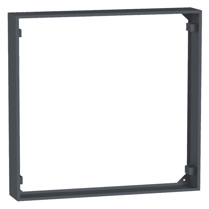 Кожух для навесной установки ЩЭ универсальный RAL7016 (995х945х160) EKF