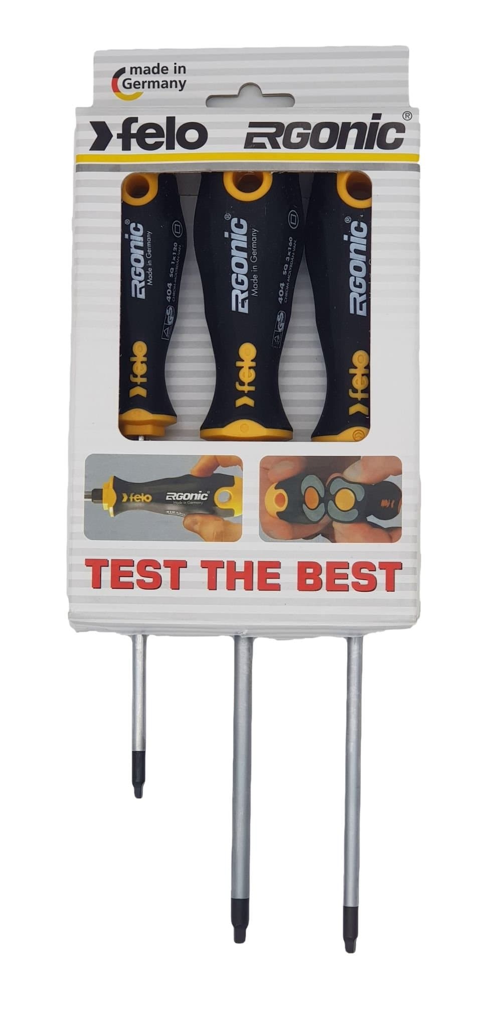 Felo Набор отверток SQ Ergonic, 3 шт 40493148 — миниатюра 2
