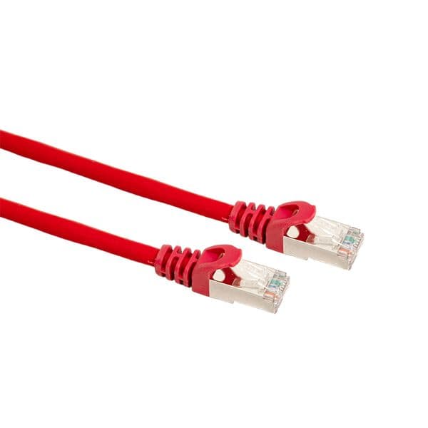 EKF Патч-корд TERACOM CS Cat.6A экранированный S/FTP оболочка LSZH красный (5,0м) — миниатюра 2