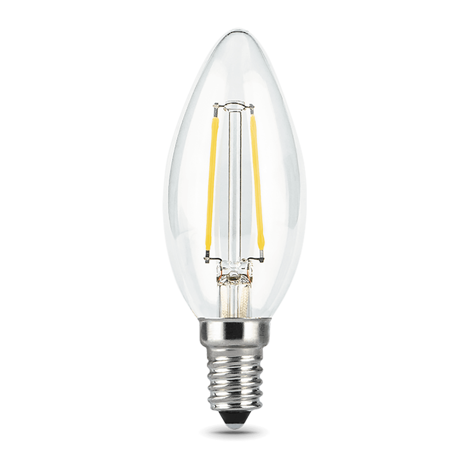 Gauss Лампа Filament Свеча 7W 580lm 4100К Е14 шаг. диммирование LED 103801207-S — миниатюра 5