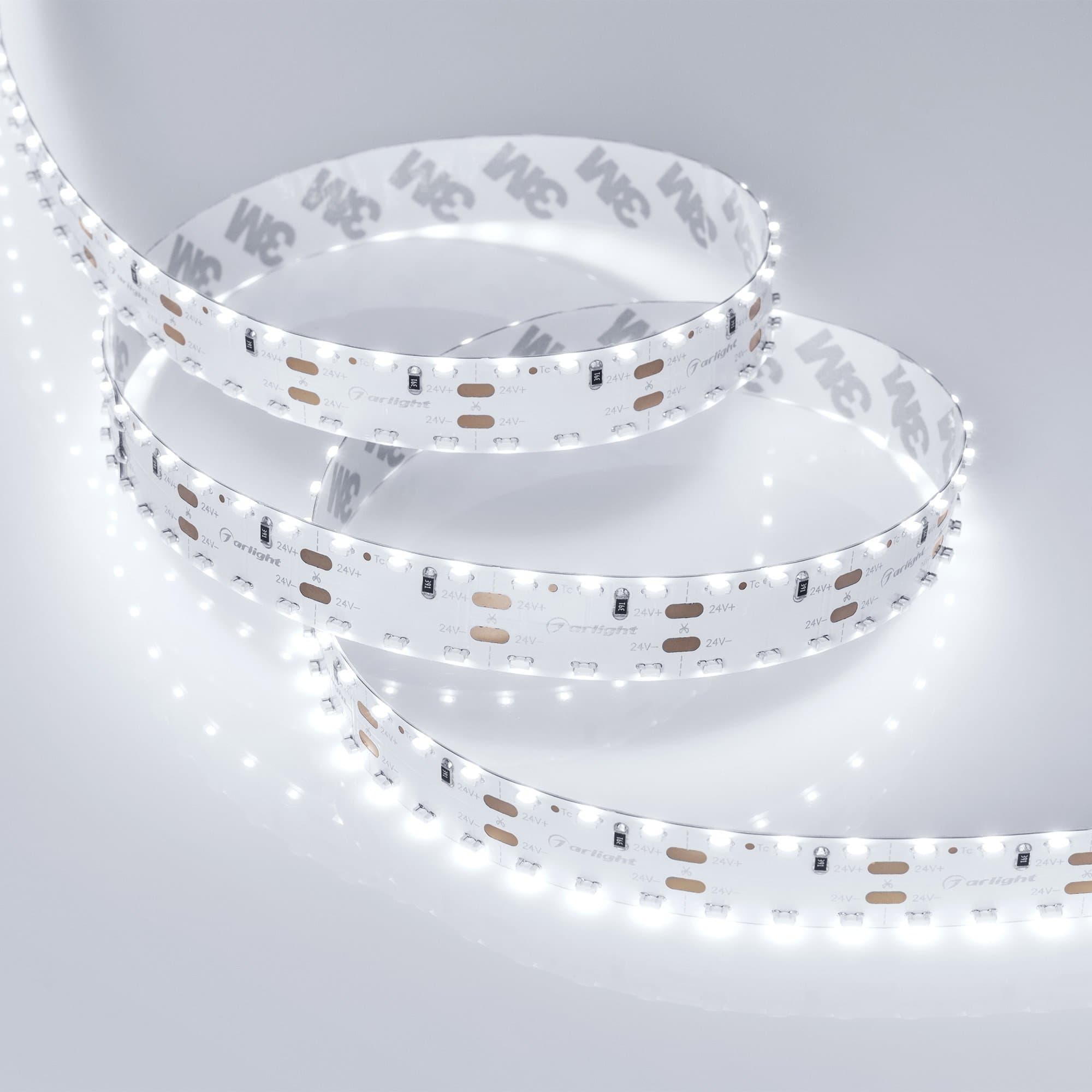Arlight Светодиодная лента RS 2-5000 24V White6000 2x2 15mm (3014, 240 LED/m, LUX) (19.2 Вт/м, IP20) 024468 — миниатюра 2