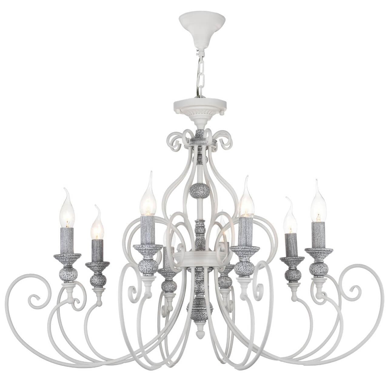Maytoni Elegant Karina Белый Люстра 8xE14 60W ARM631-PL-08-W — миниатюра 10