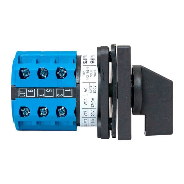 EKF Переключатель кулачковый ПК-1-43 10А 3P «1-0-2» IP65 — миниатюра 3