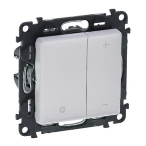 Legrand Valena LIFE DIY Бел Светорегулятор кнопочный универ. 400Вт без нейтрали 752462 — миниатюра 2
