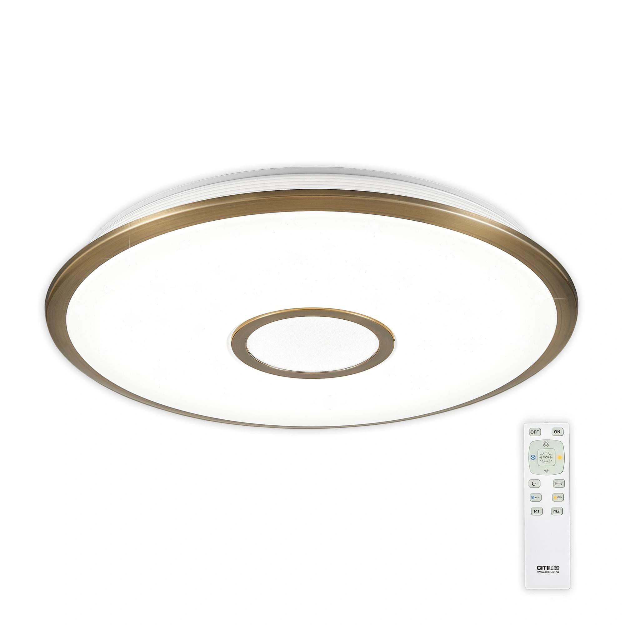 Citilux CL70363R СтарЛайт Бронза LED Светильник с пультом