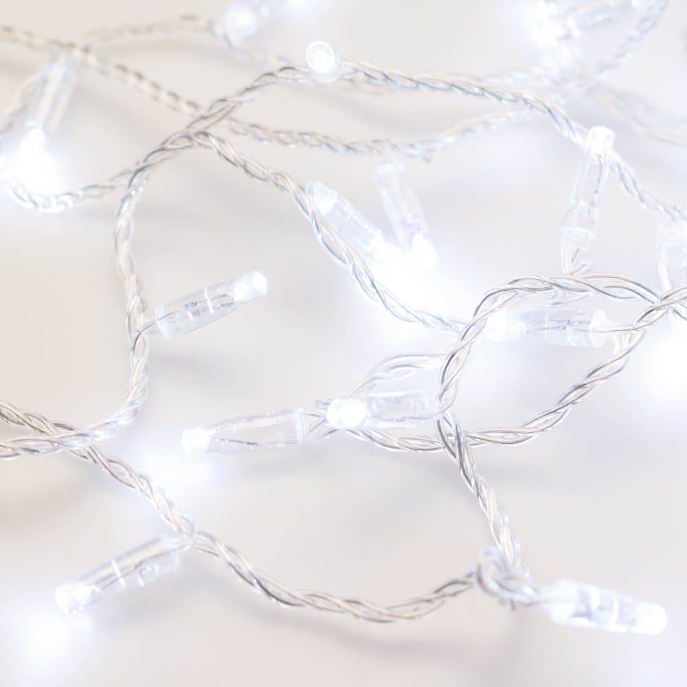 Arlight Светодиодная гирлянда ARD-STRING-CLASSIC-10000-CLEAR-100LED-STD WHITE (230V, 7W) (Ardecoled, IP65) 025781 — миниатюра 3