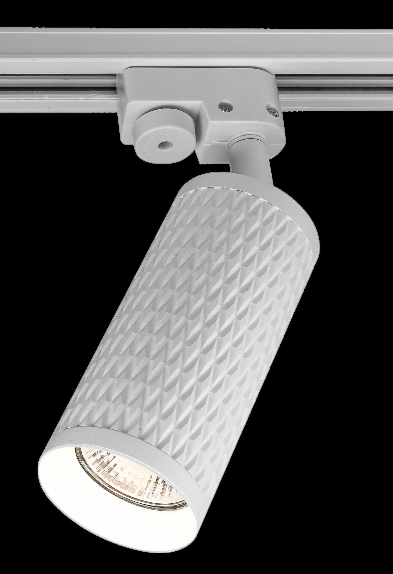Maytoni Single phase track system Трековый светильник Белый TR011-1-GU10-W — миниатюра 8