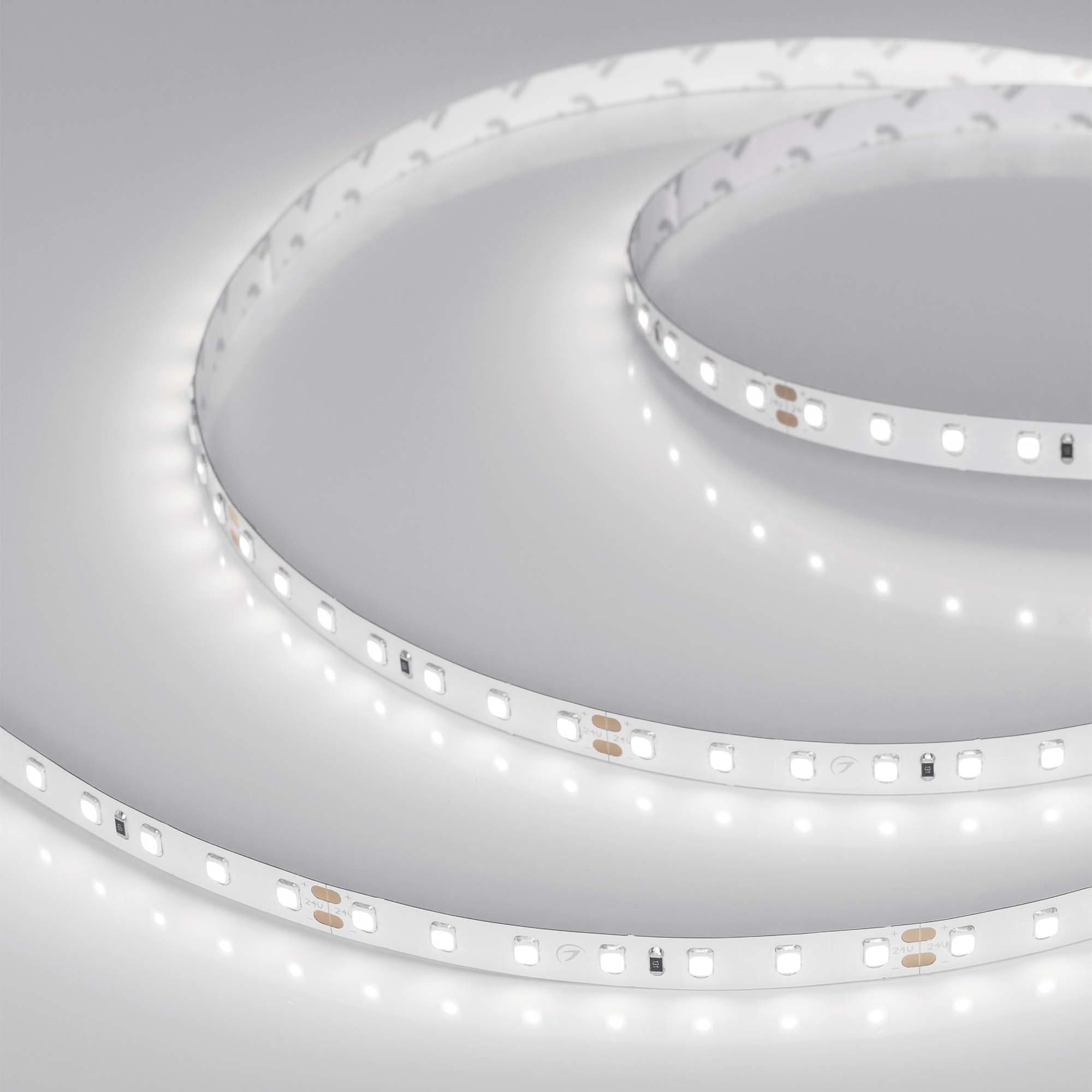 Arlight Светодиодная лента RT-A98-8mm 24V Day5000 CRI98 (10 W/m, IP20, 2835, 5m) (Открытый) 021451(2) — миниатюра 3