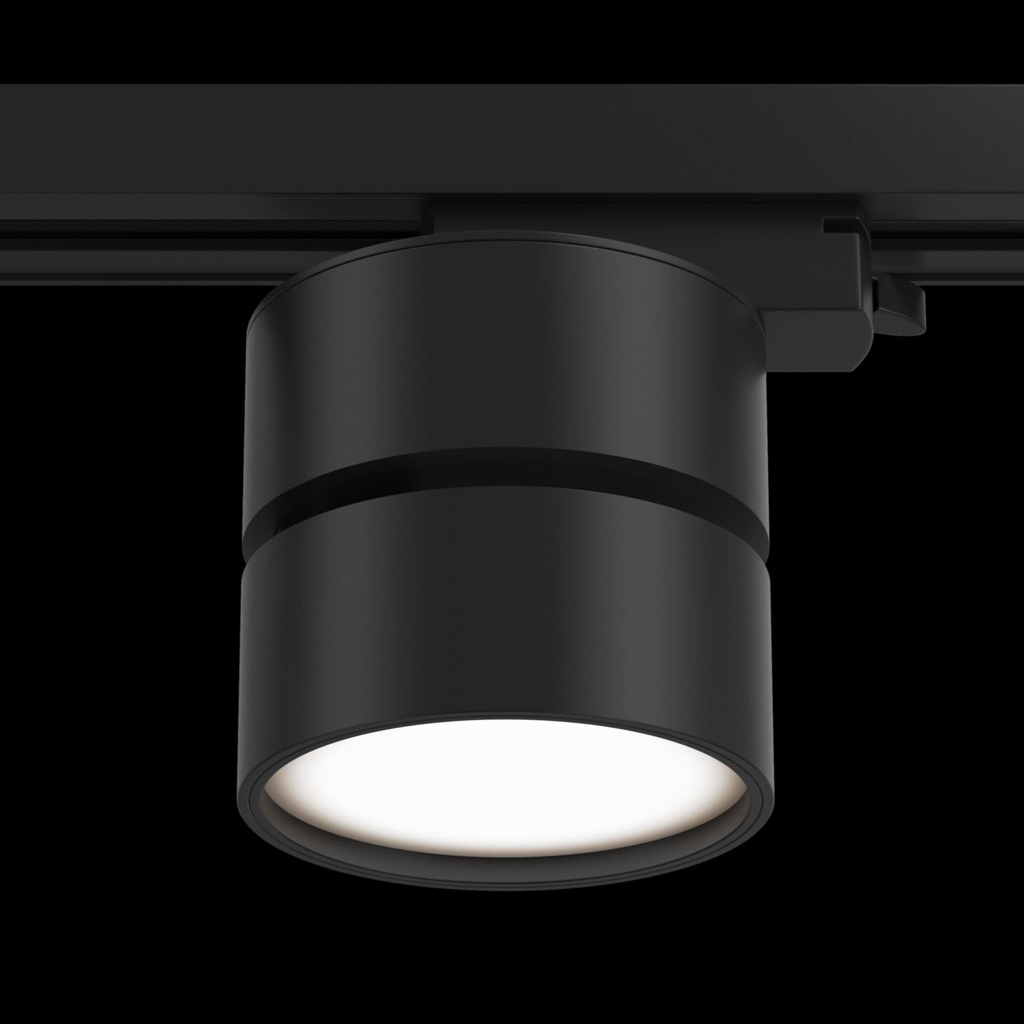 Maytoni Single phase track system TR007-1-12W3K-B Черный Светильник трековый — миниатюра 3