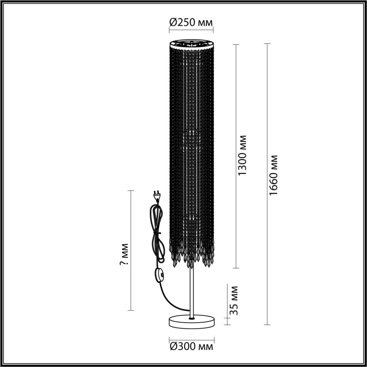 Odeon Light 5028/3F MODERN ODL23 429 золотой/прозрачный металл/хрусталь Торшер GU10 3*50W CHOKKA — миниатюра 2