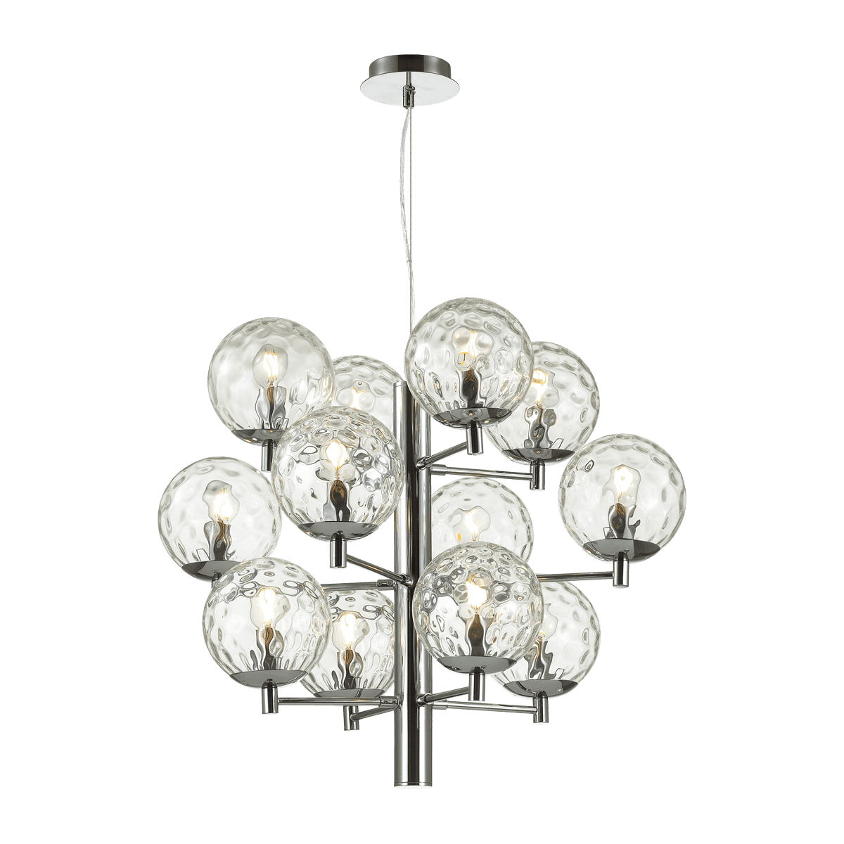Odeon Light 4982/12 MODERN ODL22 323 хром/прозрачный/стекло Люстра E14 12*40W VERASA — миниатюра 2