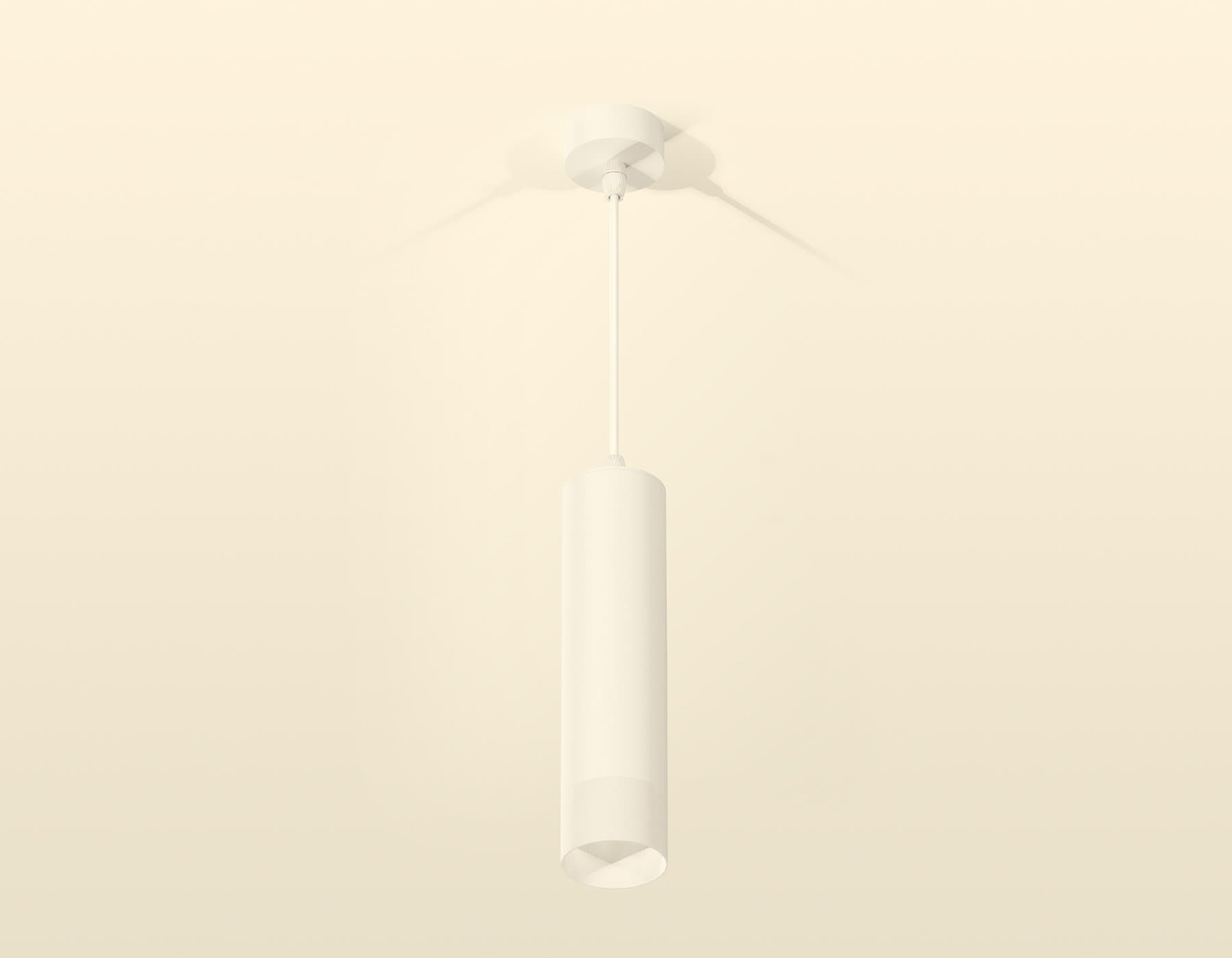 Ambrella Комплект подвесного светильника с акрилом XP6355005 SWH/FR белый песок/белый матовый MR16 GU5.3 (A2301, C6355, N6252) — миниатюра 2