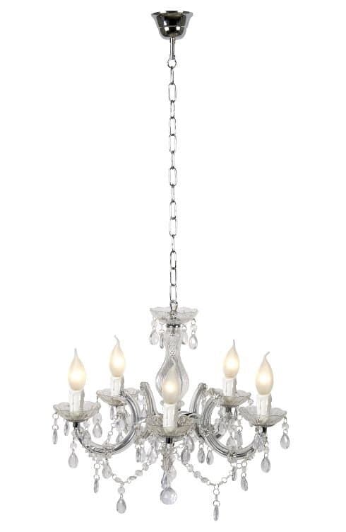 Lucide Arabesque Классика Пластик Люстра E14 40W 78351/05/60 — миниатюра 2