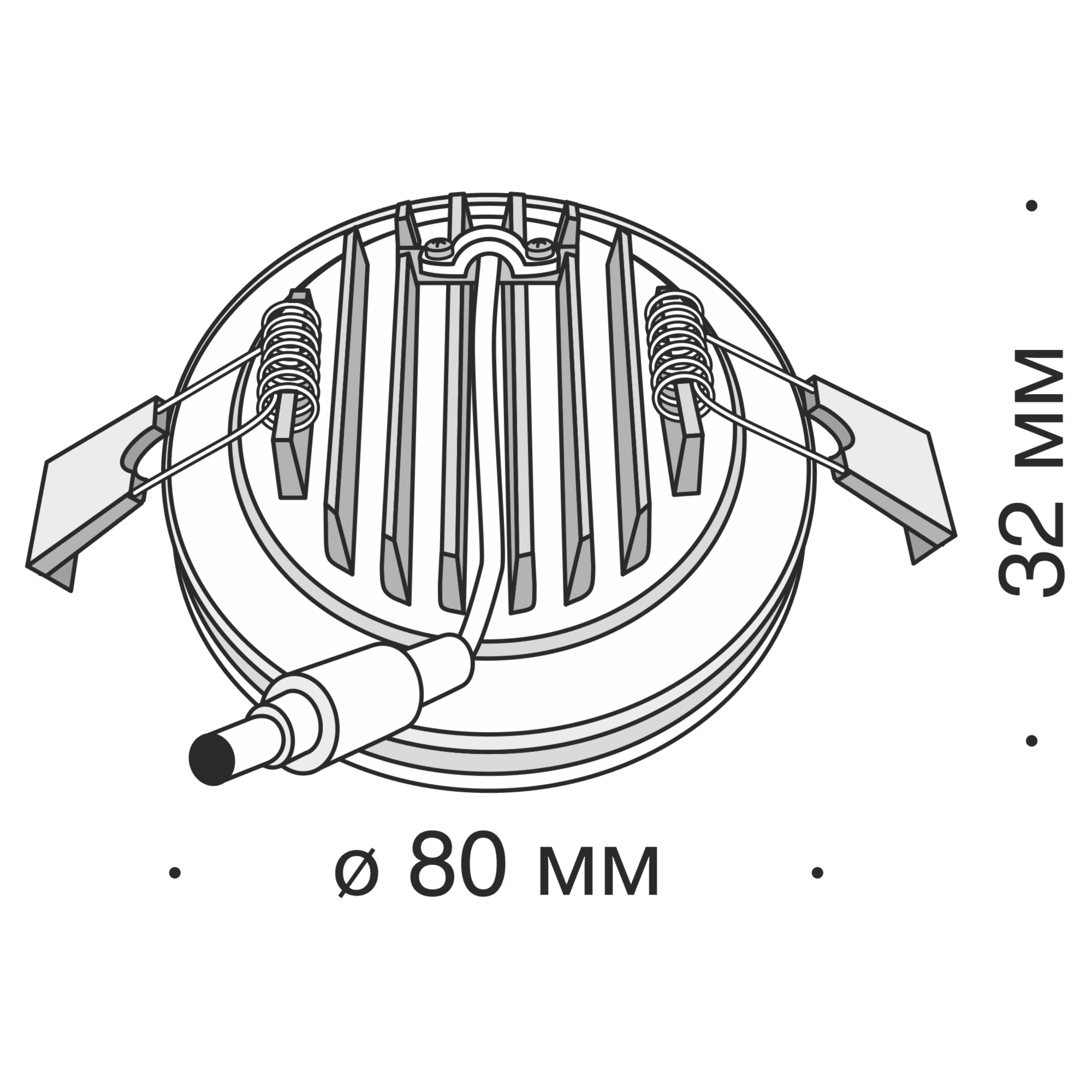 Maytoni Downlight Встраиваемый светильник Черный DL303-L7B4K — миниатюра 4
