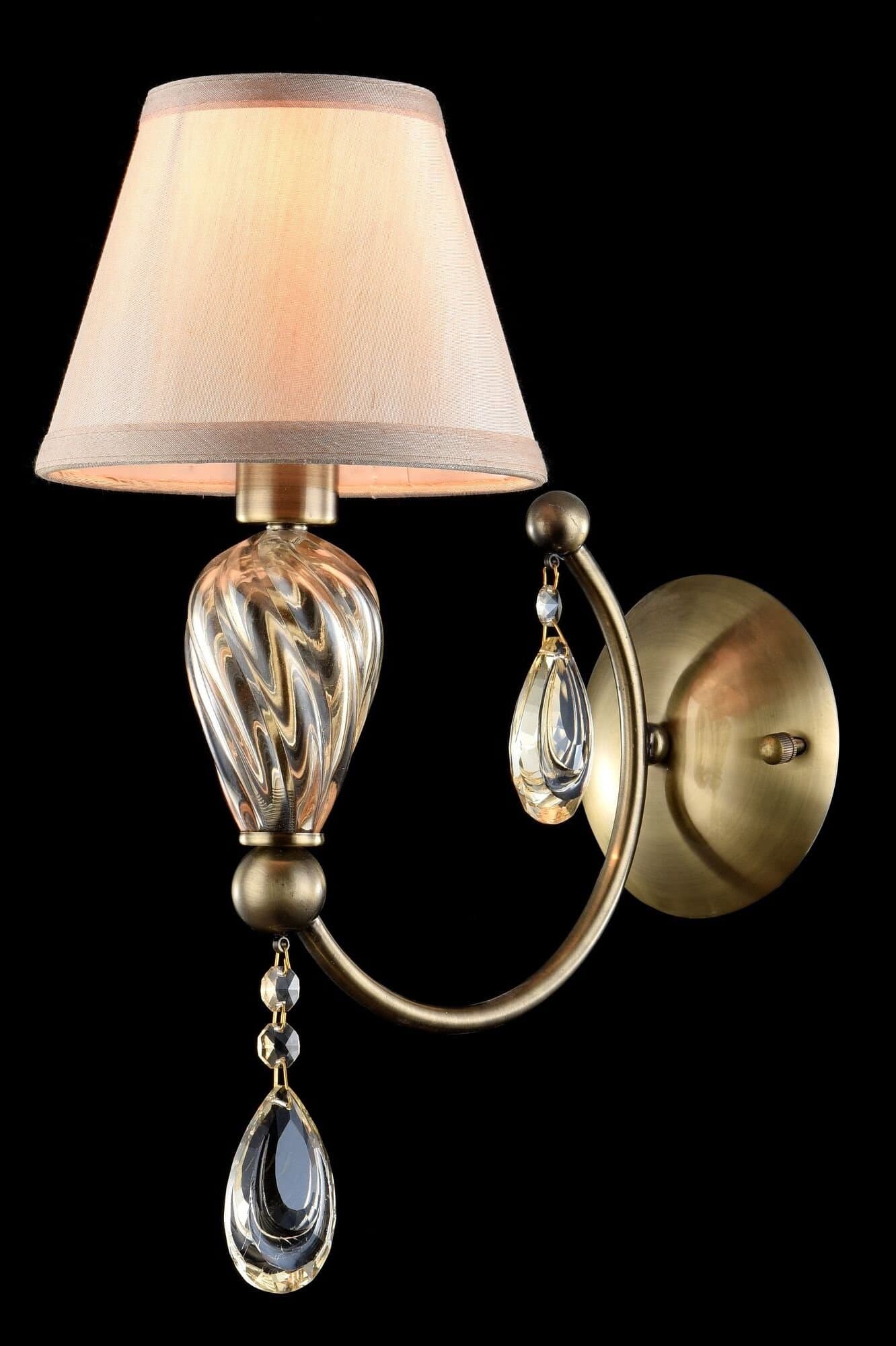 Maytoni Royal Classic Murano Бронза Бра 1xE14 40W RC855-WL-01-R — миниатюра 4