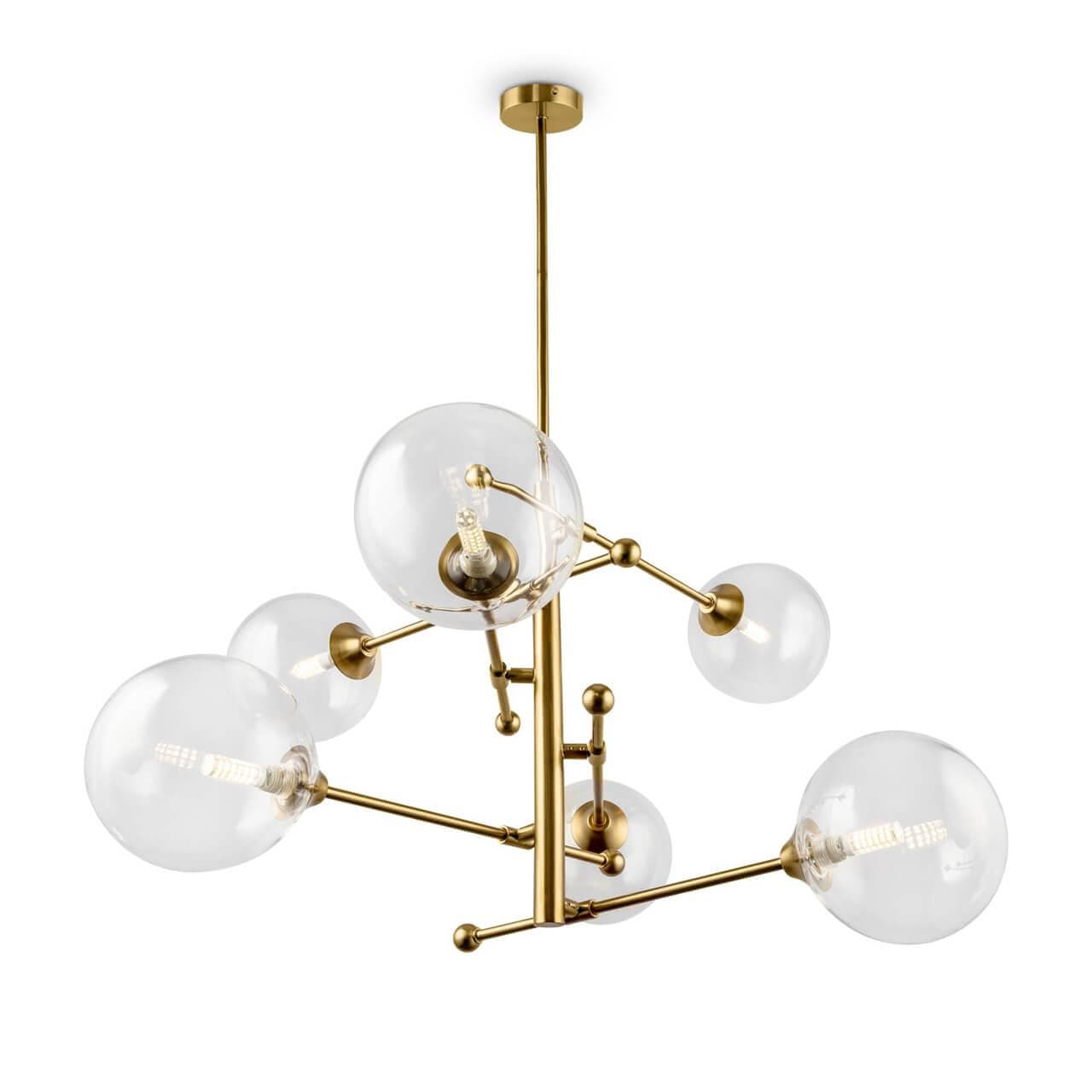 Freya Modern Maddison Золотая бронза Люстра FR5115PL-06BZ — миниатюра 7