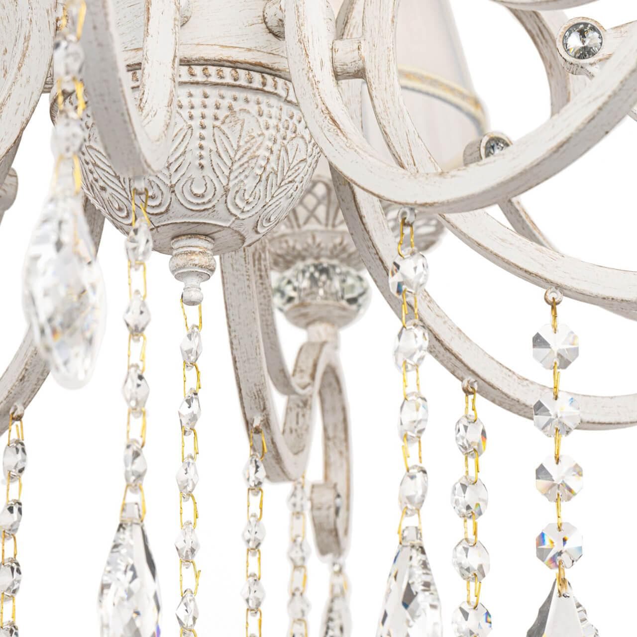 Maytoni Elegant Grace Белый с Золотом Люстра 10xE14 40W ARM247-10-G — миниатюра 11