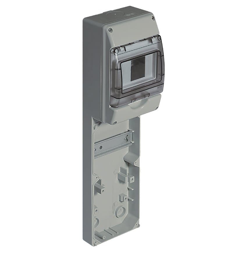 Legrand P17 Осн.щит.5М для 1 лиц.пан. 220х125 IP66 057730