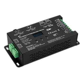 Arlight Декодер SMART-K55-DMX (12-24V, 5x6A, XLR3) (Металл) 028449 — миниатюра 2