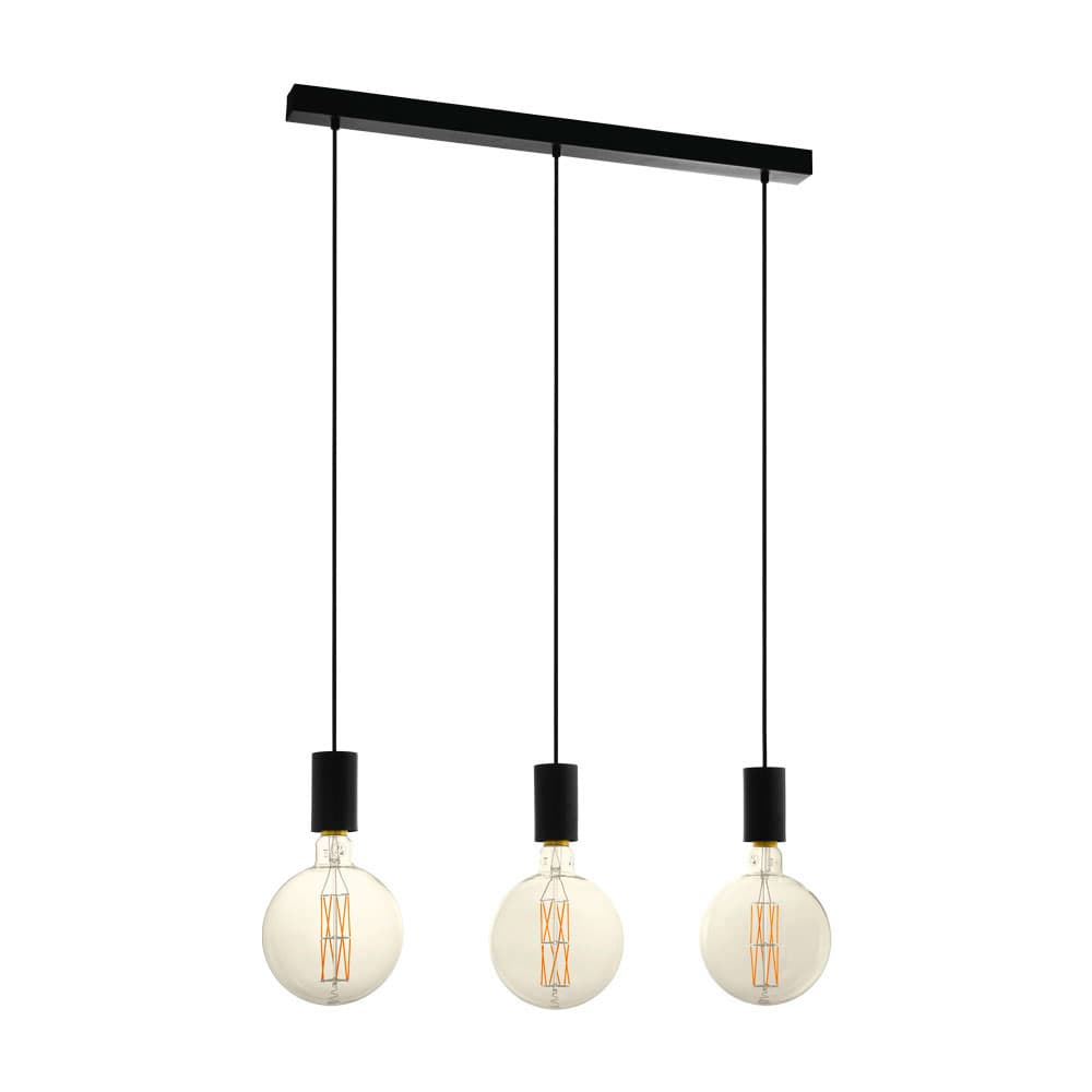 Eglo 98662 Подвес POZUETA, 3х40W (E27), Ø840, B65, H1100, сталь, черный