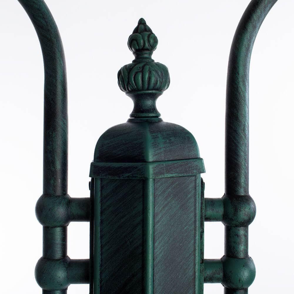 Arte Lamp Malaga Медь/Белый Светильник уличный наземный 2x75W E27 A1086PA-2BG — миниатюра 4