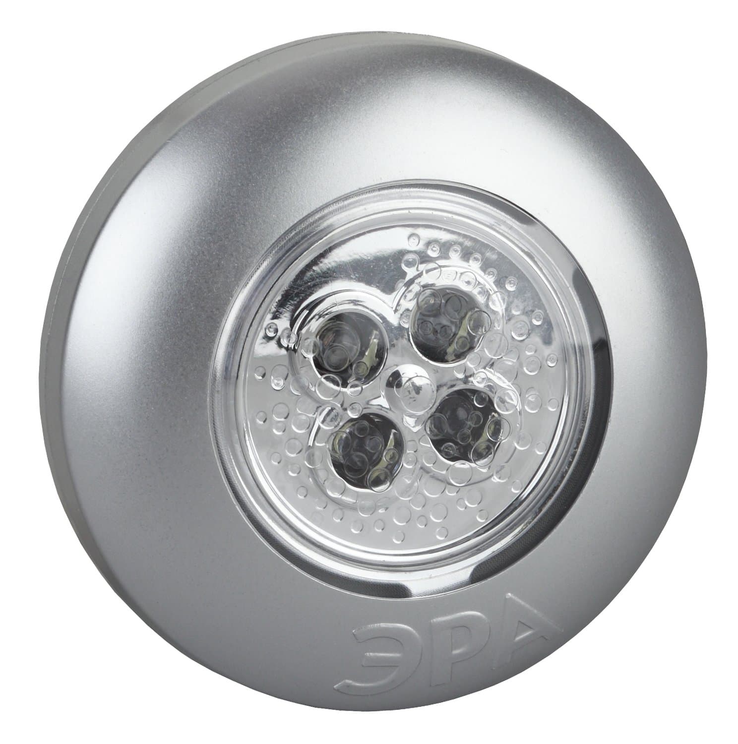 ЭРА SB-503 Фонарь пушлайт "Аврора" [4xLED, 3xAAA, серебристый, 1шт в кор]