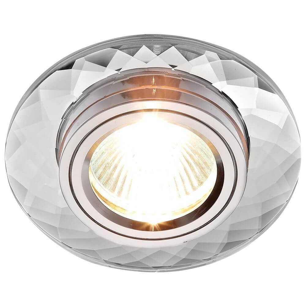 Ambrella Встраиваемый потолочный точечный светильник 8460 CL хром MR16 — миниатюра 1