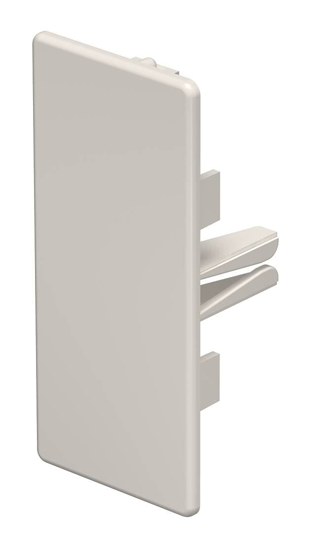 OBO Bettermann Заглушка торцевая кабель-канала WDK 40x90 мм, ПВХ, кремовый RAL9001 6162614 — миниатюра 1