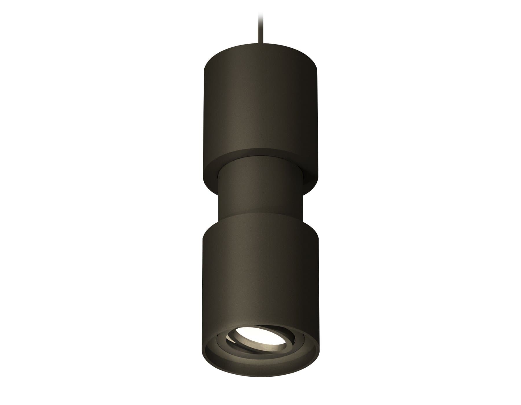 Ambrella Комплект подвесного поворотного светильника XP7723030 SBK/PBK черный песок/черный полированный MR16 GU5.3 (A2311, C7723, A2011, C7402, A2011, — миниатюра 1