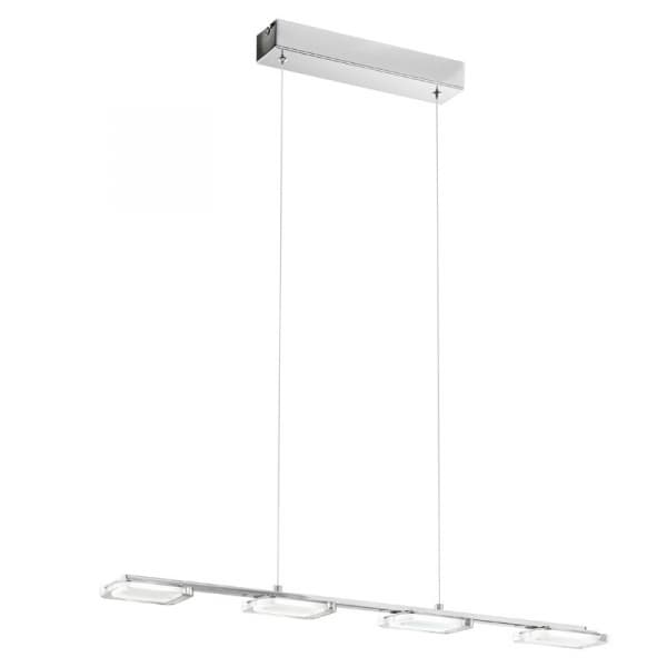 Eglo Подвес LED CARTAMA, 4х4,5W (LED), L780, хром/пластик, сатинированный 94244 — миниатюра 1
