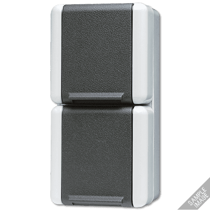 JUNG EcoProfi Розетка 2-ая с/з 8220W
