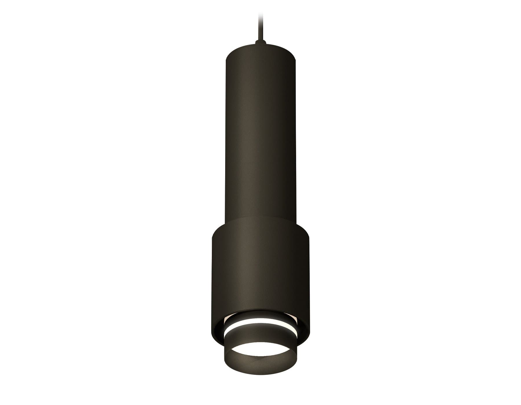 Ambrella Комплект подвесного светильника с акрилом XP7723012 SBK/FR черный песок/белый матовый MR16 GU5.3 (A2311, C7456, A2011, C7723, N7142) — миниатюра 1