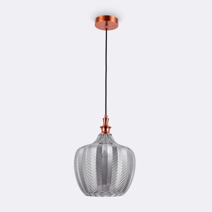 Ambrella Подвесной светильник TR3533 SB/SM бронза/дымчатый E27 max 40W D250*1200 — миниатюра 3