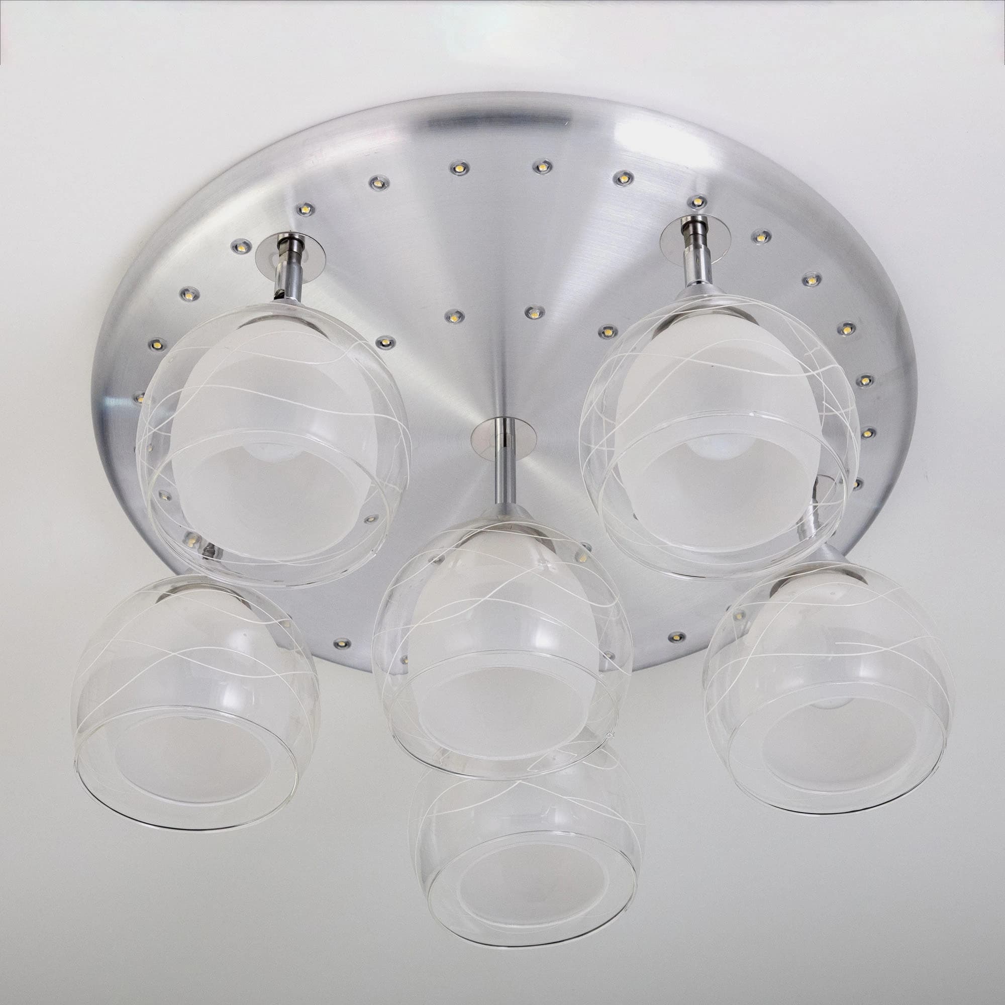 Citilux CL158162 Самба+LED Алюм+Хром Светильник Люстра — миниатюра 2