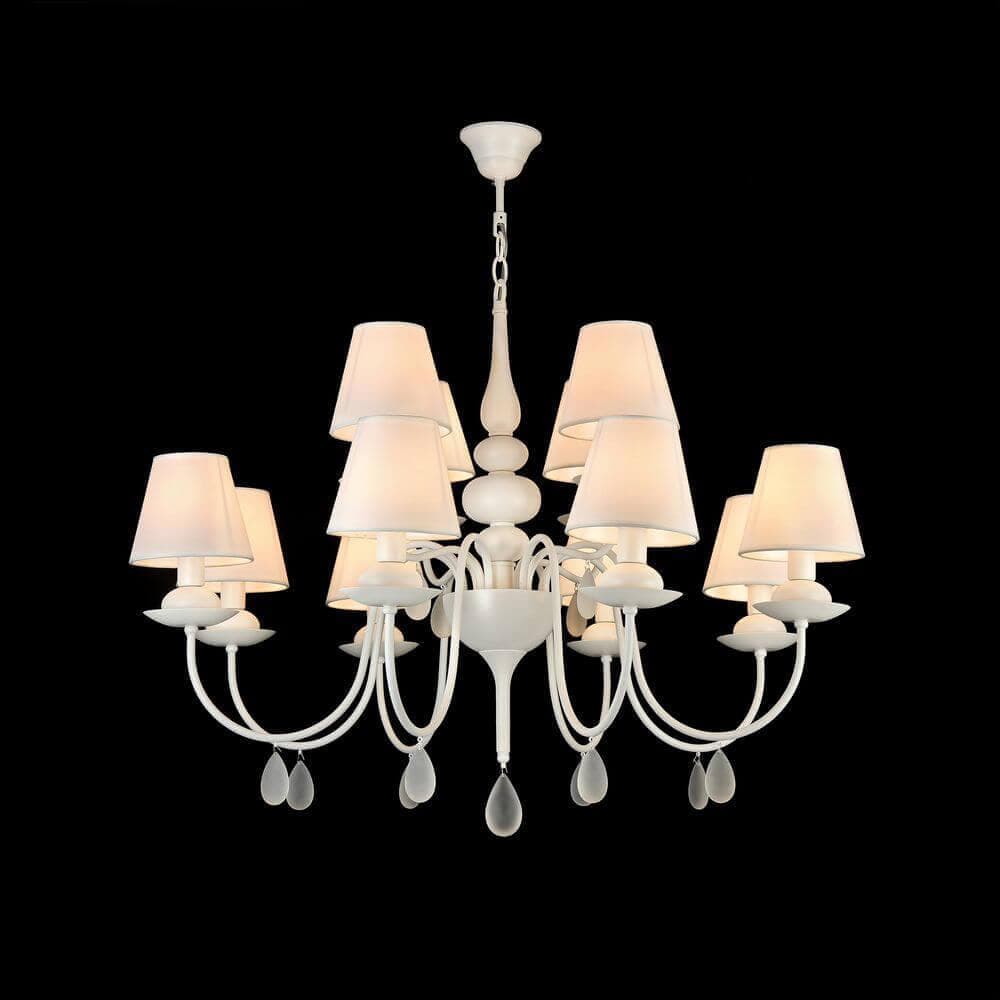 Freya Modern Eliza Белый Люстра E14 40W FR5756-PL-12-W — миниатюра 10