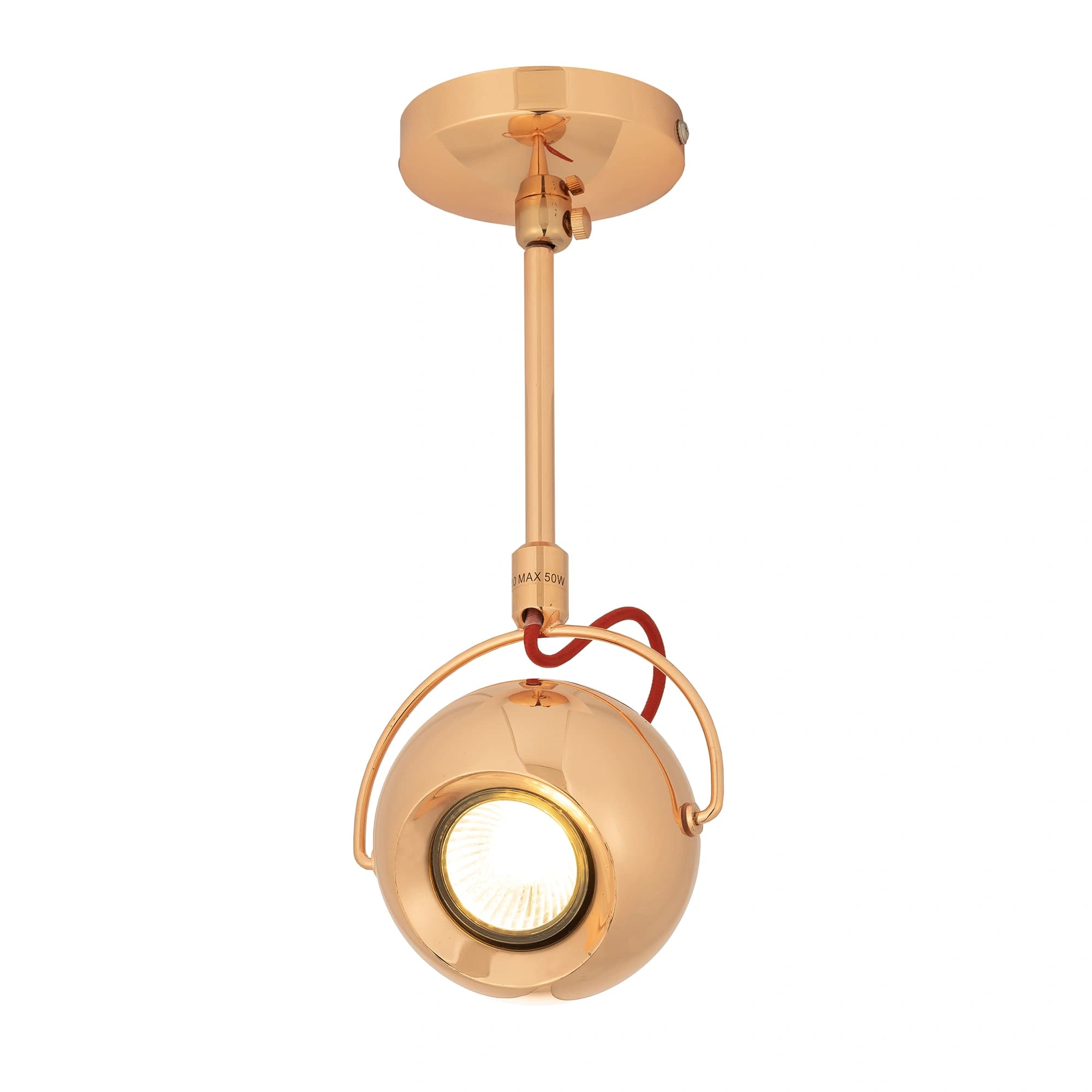 Citilux CL532113 Сфера Медь+Красн. Светильник Подвес — миниатюра 2
